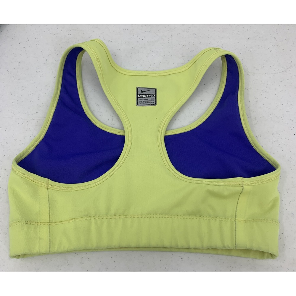 Nike Pro FIT DRY Sports Bra Size XS Racerback Logo - Picture 4 of 5